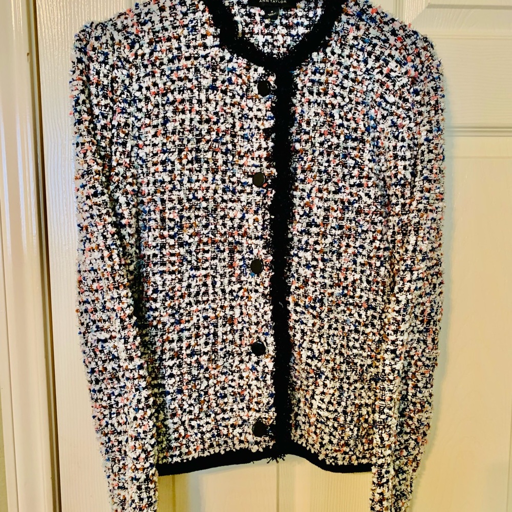 Talbots stylish jacket-goes with everything from jeans to professional clothing.